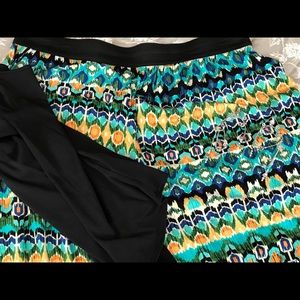 Multicolored Palazzo Pants